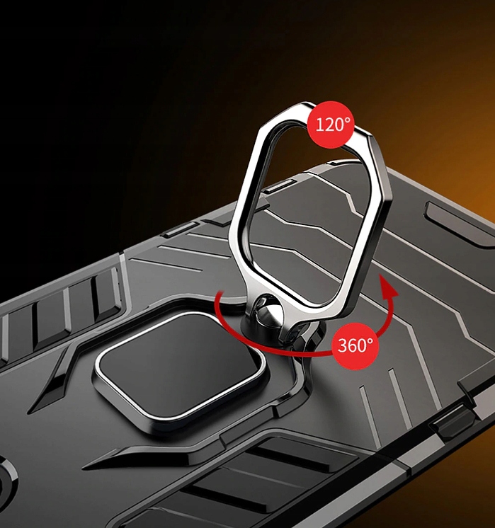 Xiaomi Mi 9 SE / Mi9 SE, obal pouzdro na mobil kryt obrněný Holder 3w1 ring
