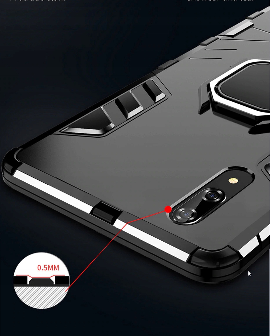 Xiaomi Mi 9 SE / Mi9 SE, obal pouzdro na mobil kryt obrněný Holder 3w1 ring