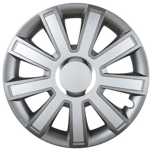Poklice na kola - 4ks (sad) kompatibilní s modely NISSAN 15'' flash grafit