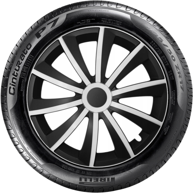 KIA 15'' kompatibilní s modely, poklice na kola 4ks (sad) gral