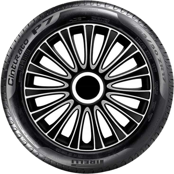 KIA 15'' kompatibilní s modely, poklice na kola 4ks (sad) lemans