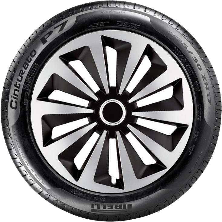 TOYOTA 14'' kompatibilní s modely, poklice na kola 4ks (sad) fox