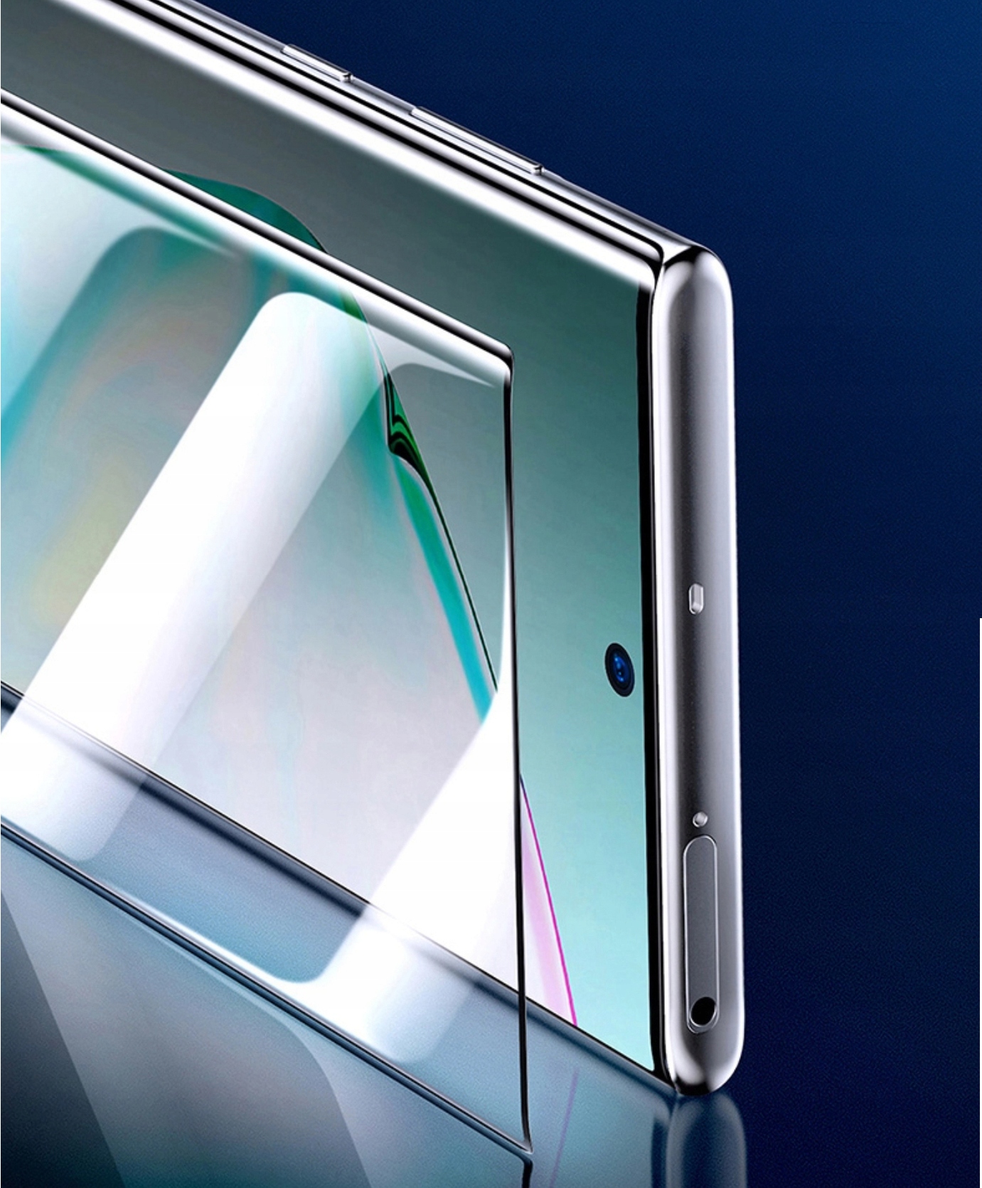 Samsung Galaxy Note 20 Ultra, ochranné zakřivené sklo celý displej, NANO HYBRID
