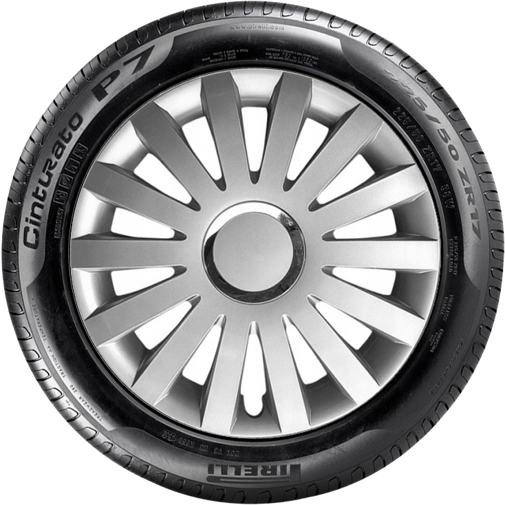 ALFA ROMEO 14'' kompatibilní s modely, poklice kola 4ks (sad) sail