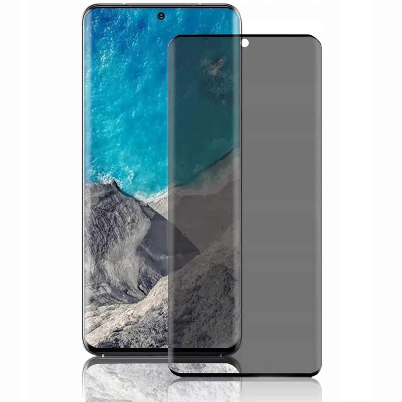 Samsung Galaxy S20 Ultra, ochranné sklo 5D  ANTI SPY na celý displej, full glue
