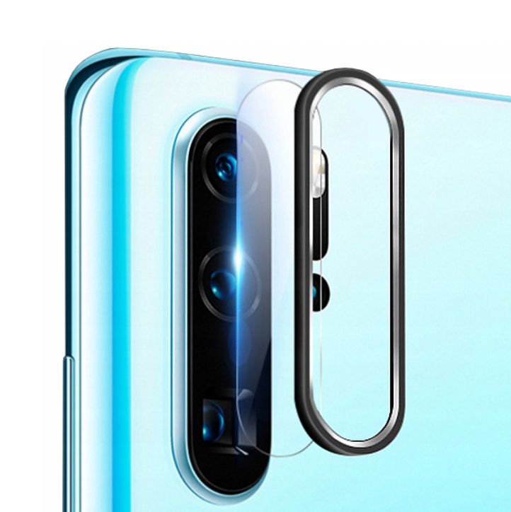 Huawei P30 Pro, hybrid tvrzené sklo objektivu, hliníkový rám
