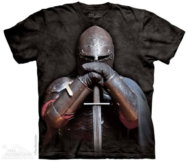 Tričko s 3D potlačou - krátký rukáv - Knight, rytier v brnení - The Mountain