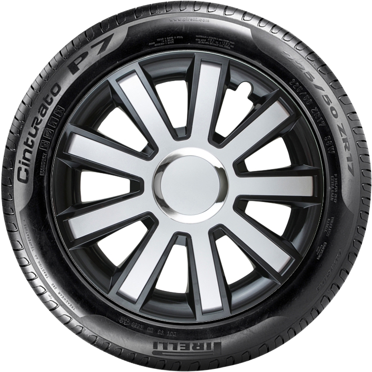 SUZUKI 14'' kompatibilní s modely, poklice na kola 4ks (sad) flash