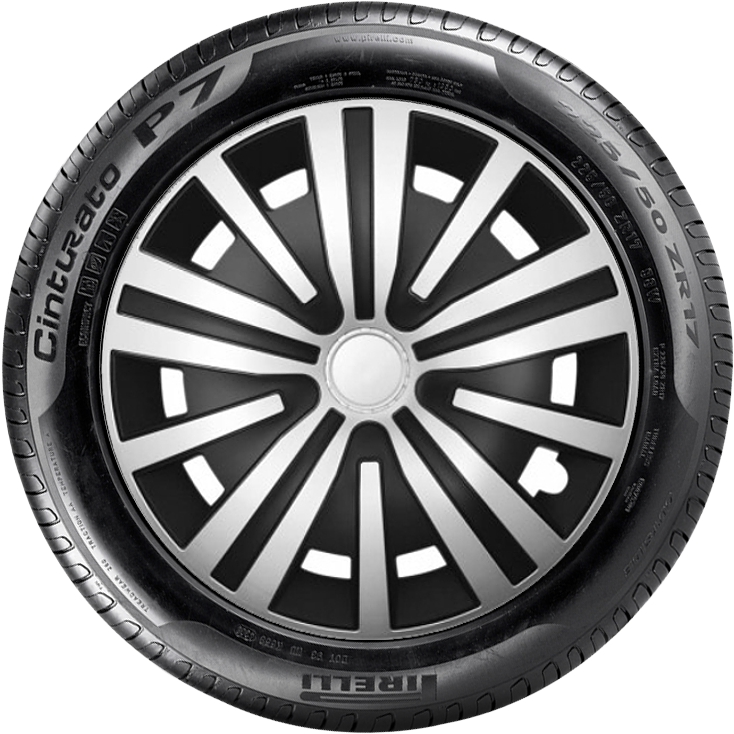 RENAULT 16'' kompatibilní s modely, poklice na kola 4ks (sad) spinel