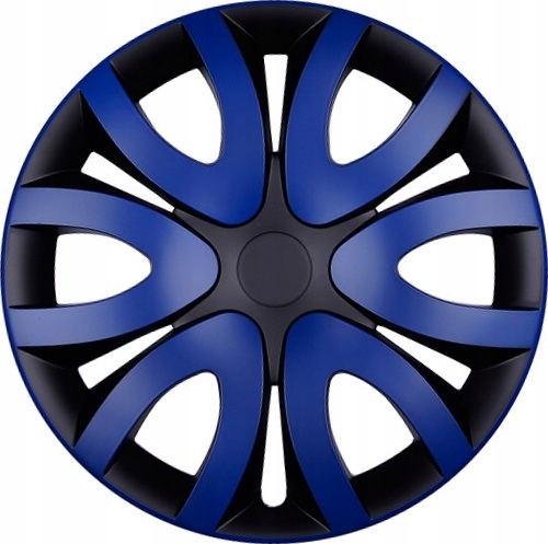 HYUNDAI 14'' kompatibilní s modely, poklice na kola 4ks (sad) mika modrá
