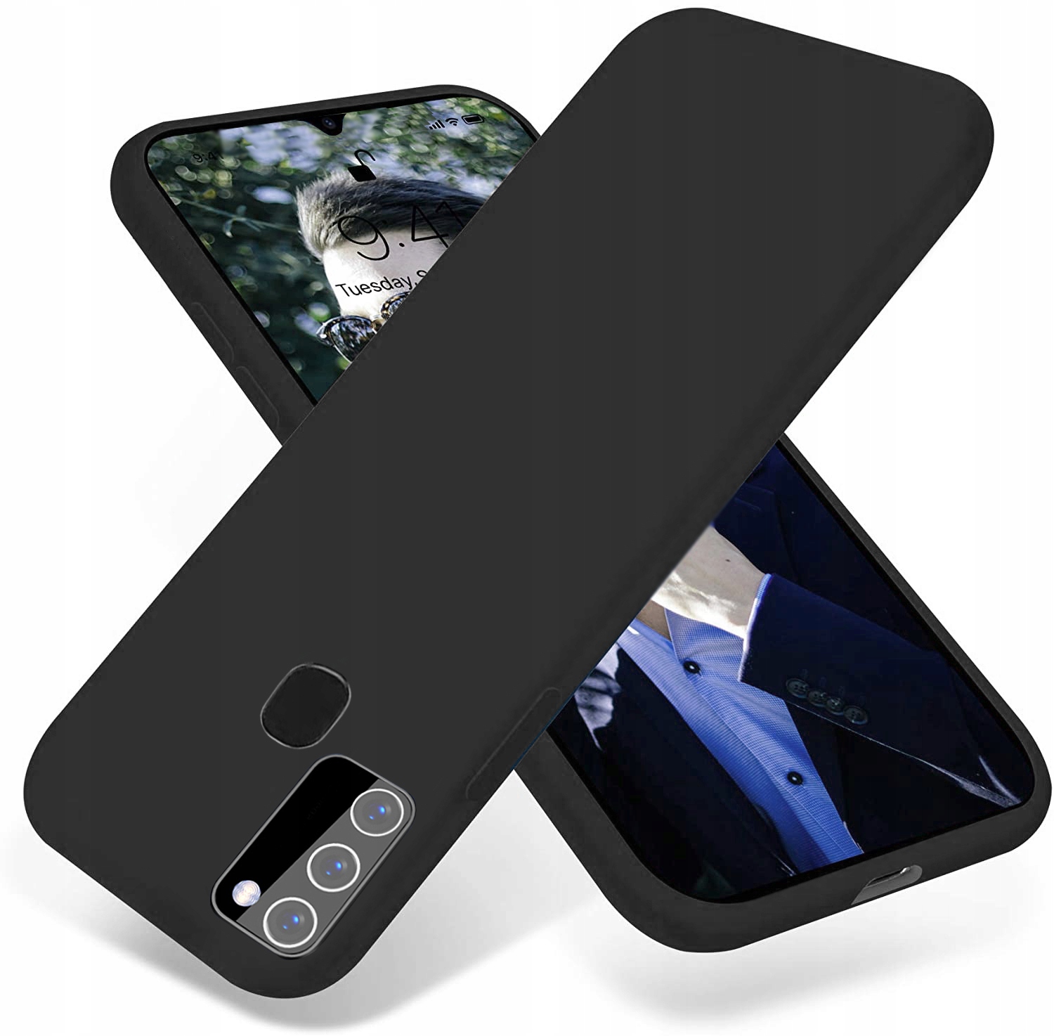 Samsung Galaxy A21s, puzdro pre mobilný telefón, elastický kryt SOFT LIQUID