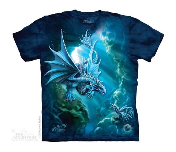 Tričko 3D potisk - Sea Dragon, drak - The Mountain / děti