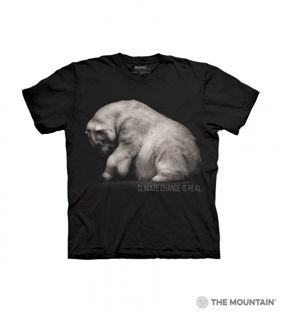 Tričko 3D potisk - Polar Bear Protect medvěd - The Mountain / děti