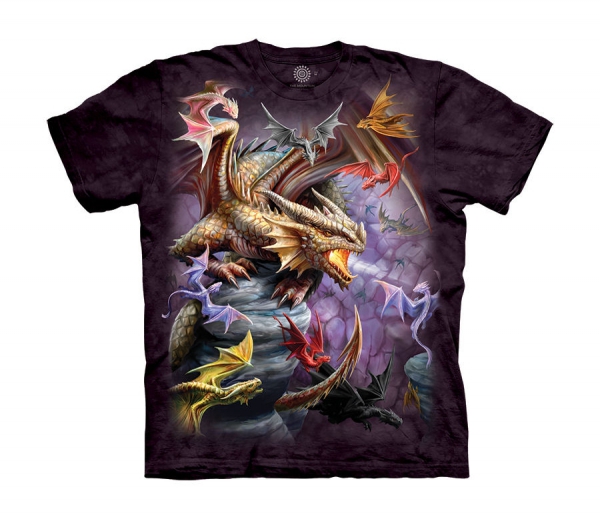 Tričko 3D potisk - Dragon Clan, Draci - The Mountain / děti