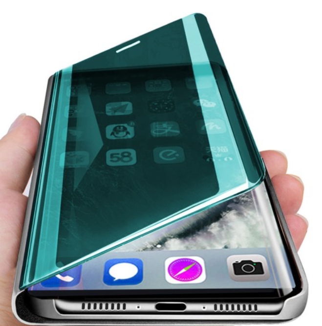 Xiaomi Redmi 9, puzdro kryt inteligentný Clear View Cover, chytrý obal