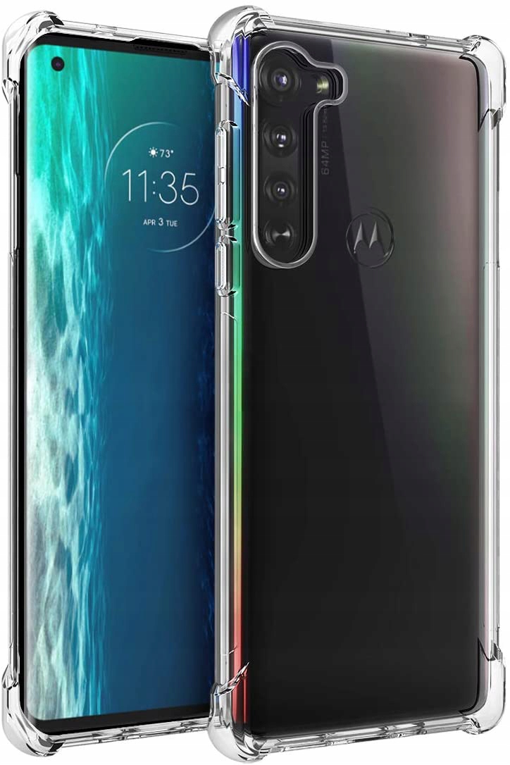 Motorola Moto Edge,  kryt puzdro obal silikónový ANTI SHOCK pre mobil