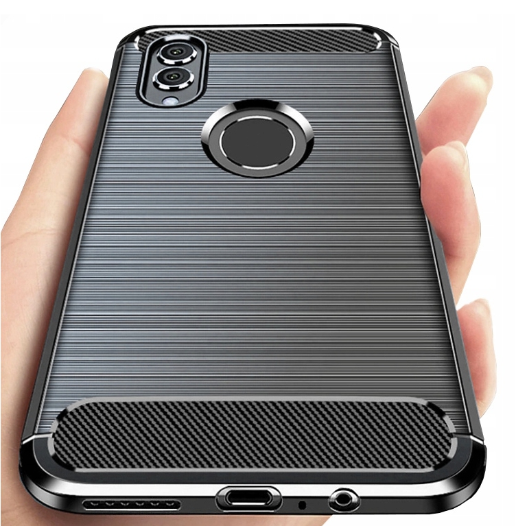 Huawei Y7 2019, kryt obal obrněný carbon 