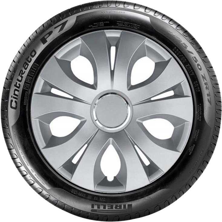 TOYOTA 16'' kompatibilní s modely, poklice na kola 4ks (sad) ring