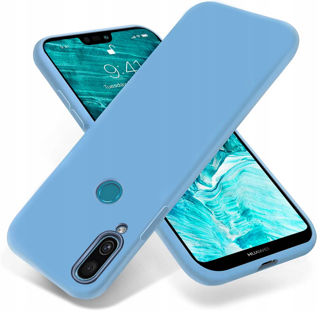 Huawei P20 Lite, puzdro pre mobilný telefón, elastický kryt SOFT LIQUID