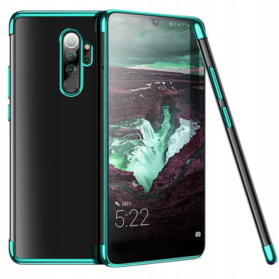 Xiaomi Redmi 9, kryt pouzdro obal VES na mobil, lesklý rámeček