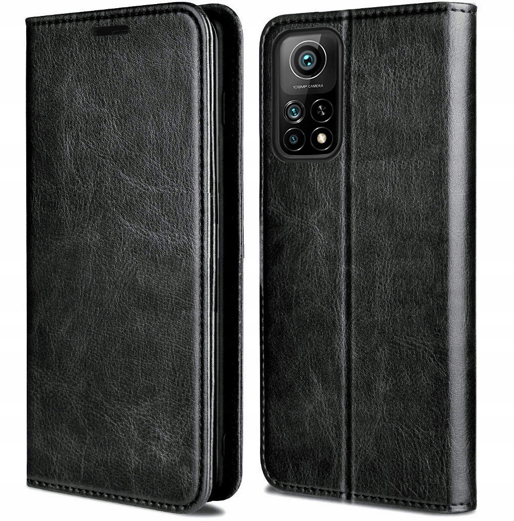 Xiaomi Mi 10T, magnetické pouzdro, obal, kryt SKIN, 100% kůže