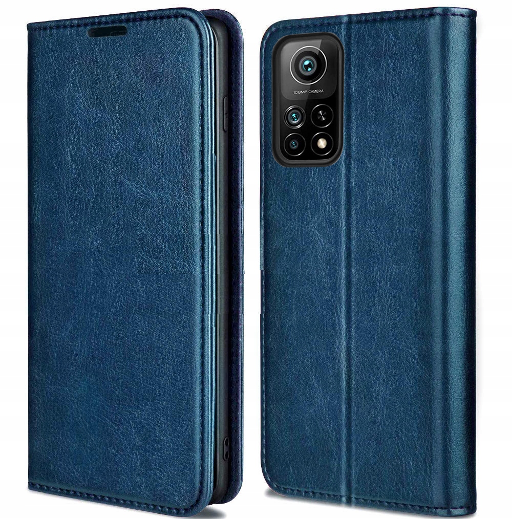 Xiaomi Mi 10T Pro, magnetické pouzdro, obal, kryt SKIN, 100% kůže vip