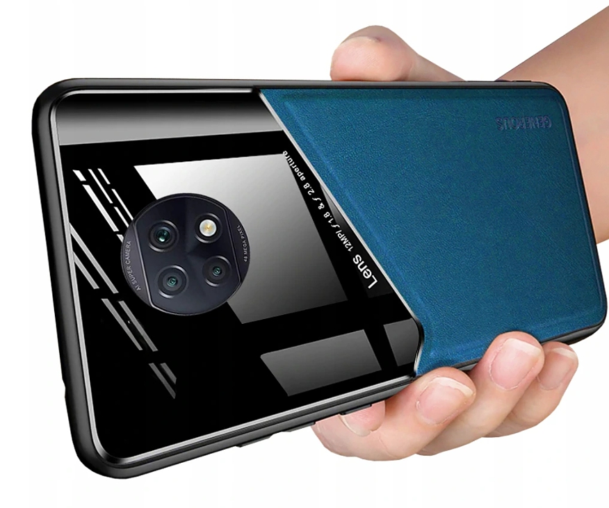 Xiaomi Redmi Note 9T, 5G kryt pouzdro magnetické GENEROUS, eko kůže