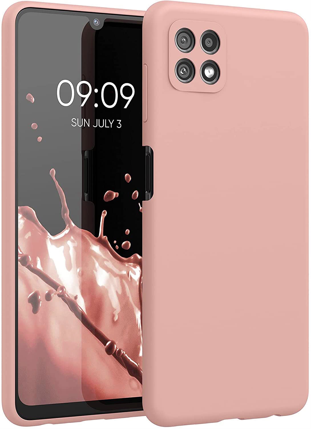 Samsung Galaxy A22, 5G puzdro pre mobilný telefón, elastický kryt SOFT LIQUID