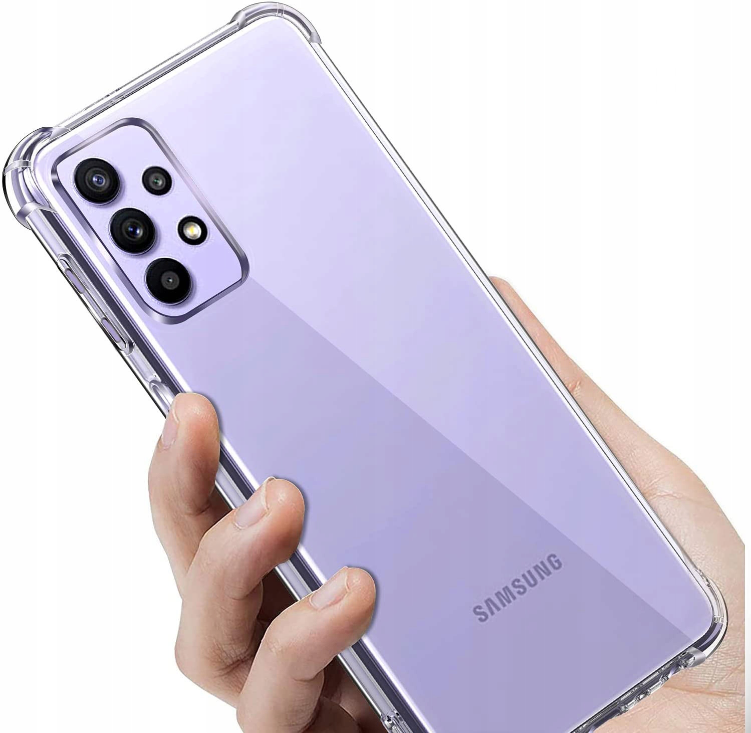 Samsung Galaxy A22, 4G kryt puzdro obal silikónový ANTI SHOCK pre mobil