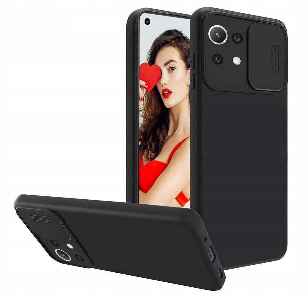 Xiaomi Mi 11 Lite, 4G / 5G obal pouzdro kryt, SOFT CAMSHIELD ochrana objektivu