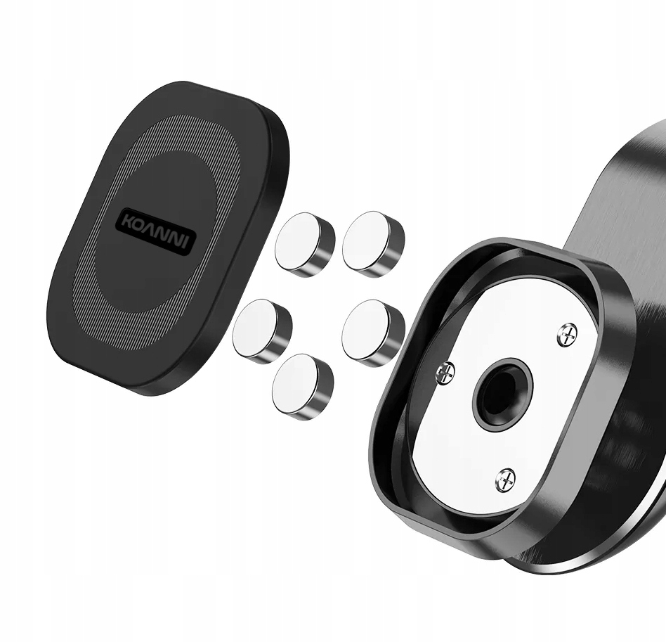 UNIVERZÁLNÍ TELEFONNÍ DRŽITEL do auta, do mřížky / magnetický, rotaci 360° vip
