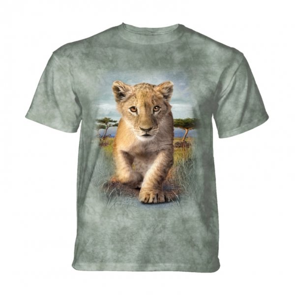 Tričko 3D potisk - Lion Cub, malé lvíče - The Mountain / děti