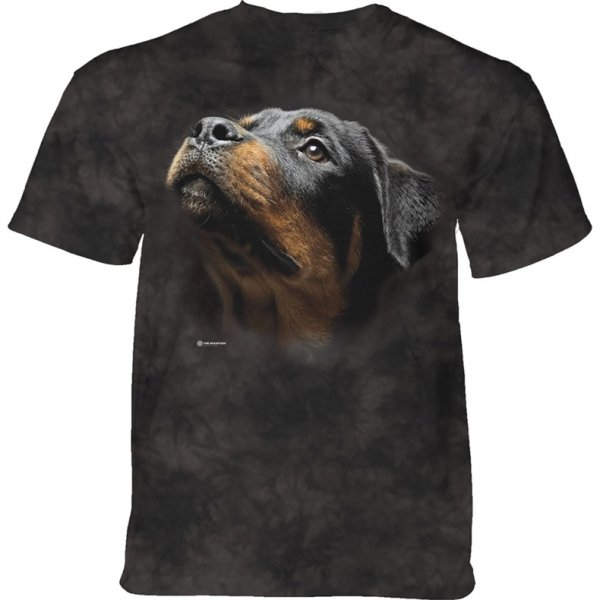 Tričko s 3D potlačou - Angel Face Rottweiler, pes - The Mountain
