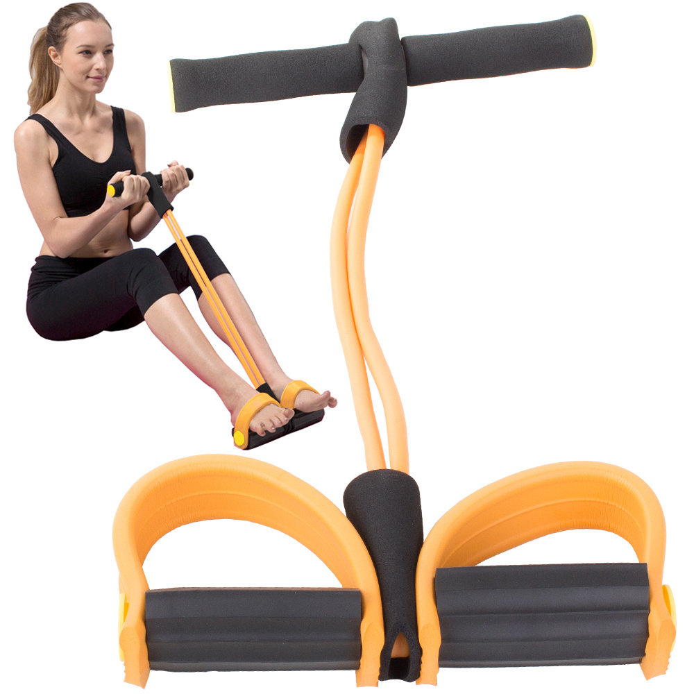 Expandér pro cvičení svalů nohou, břicha, stehen - fitness