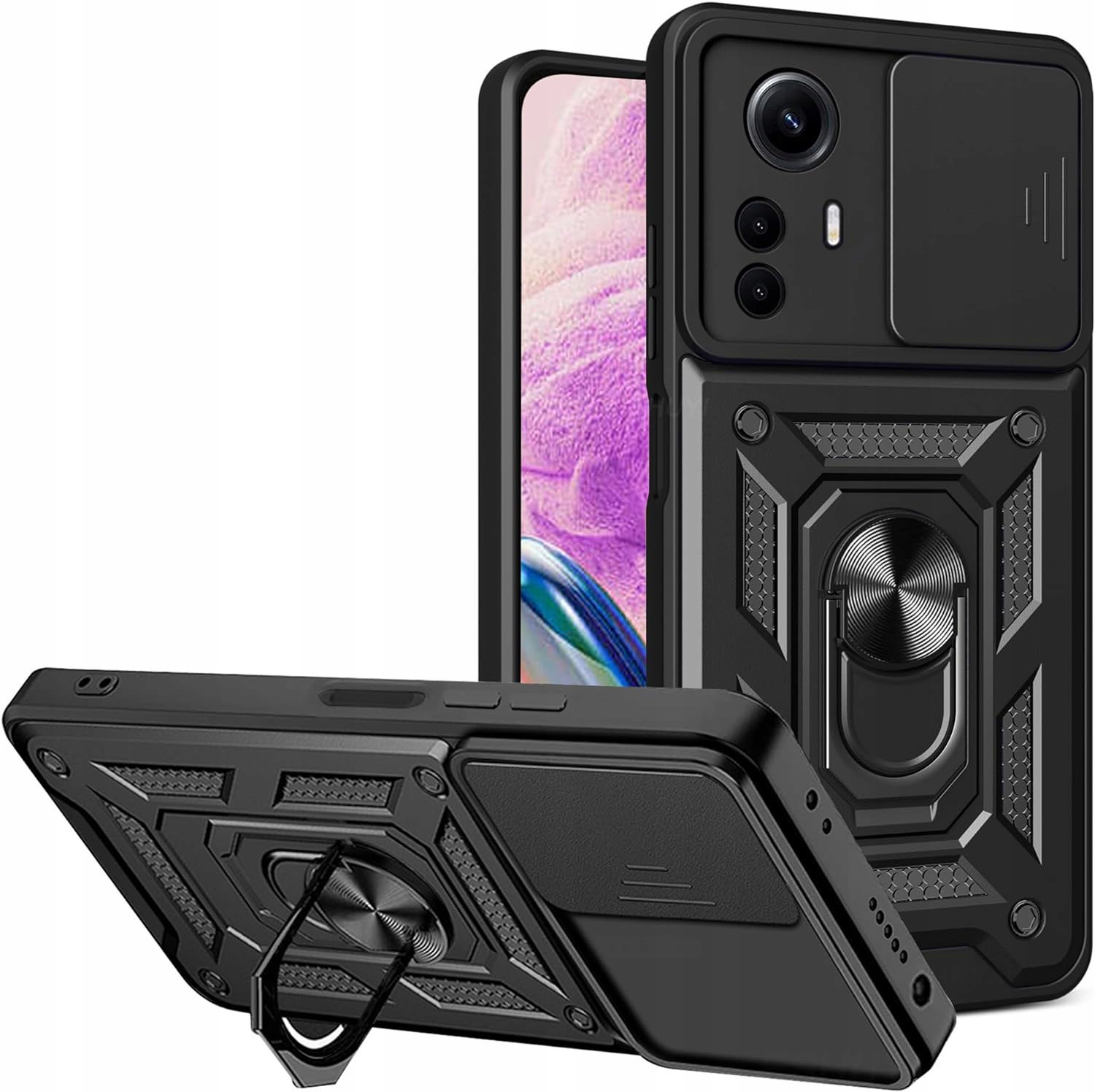 Xiaomi Redmi Note 12s, puzdro pre mobilný telefón, kryt pancierovaný SLIDE 4w1