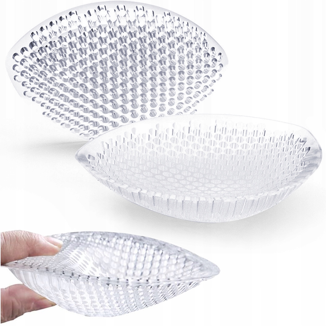 Silikonové podložky do podprsenky push up s prodyšným designem - 2 kusy