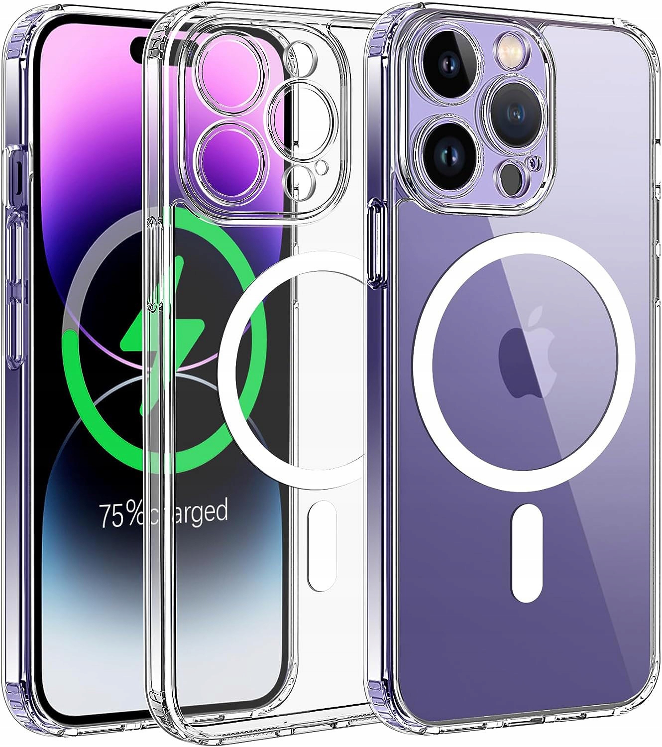 iPhone 15 Pro Max, kryt pouzdro obal silikonový MAGSAFE CASE bezbarvý