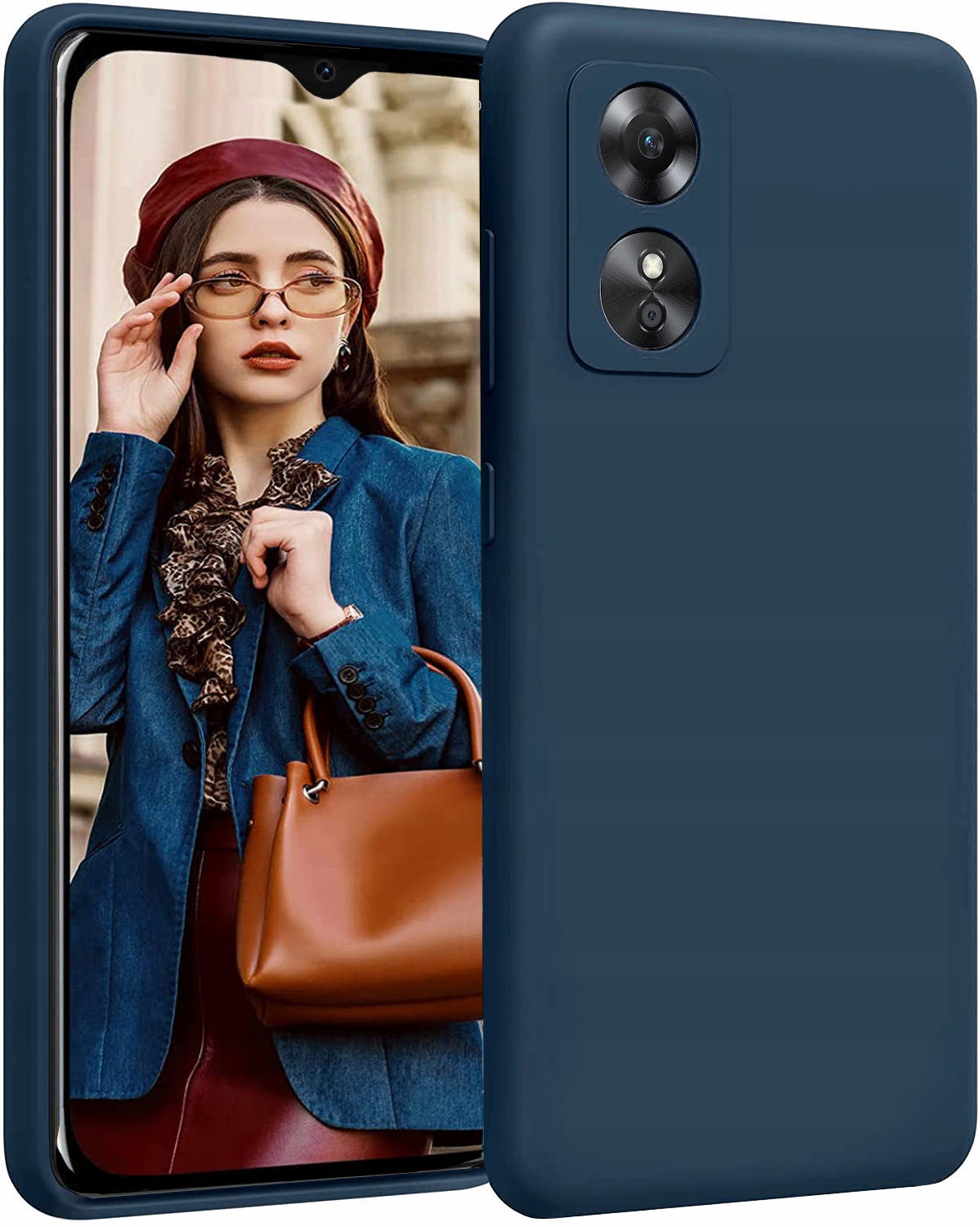 Oppo A78, 5G puzdro pre mobilný telefón, elastický kryt SOFT LIQUID