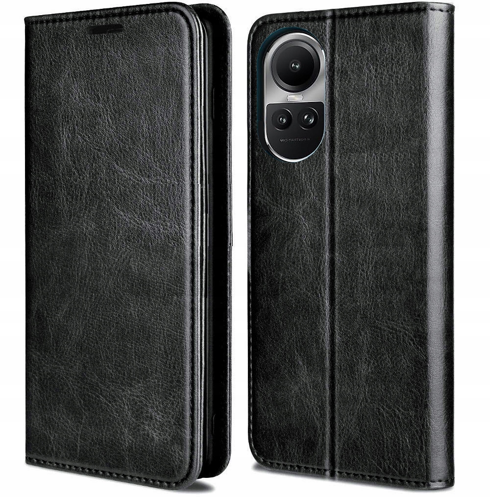 Oppo Reno 10 / 10 Pro, 5G magnetické pouzdro, obal, kryt SKIN, 100% kůže