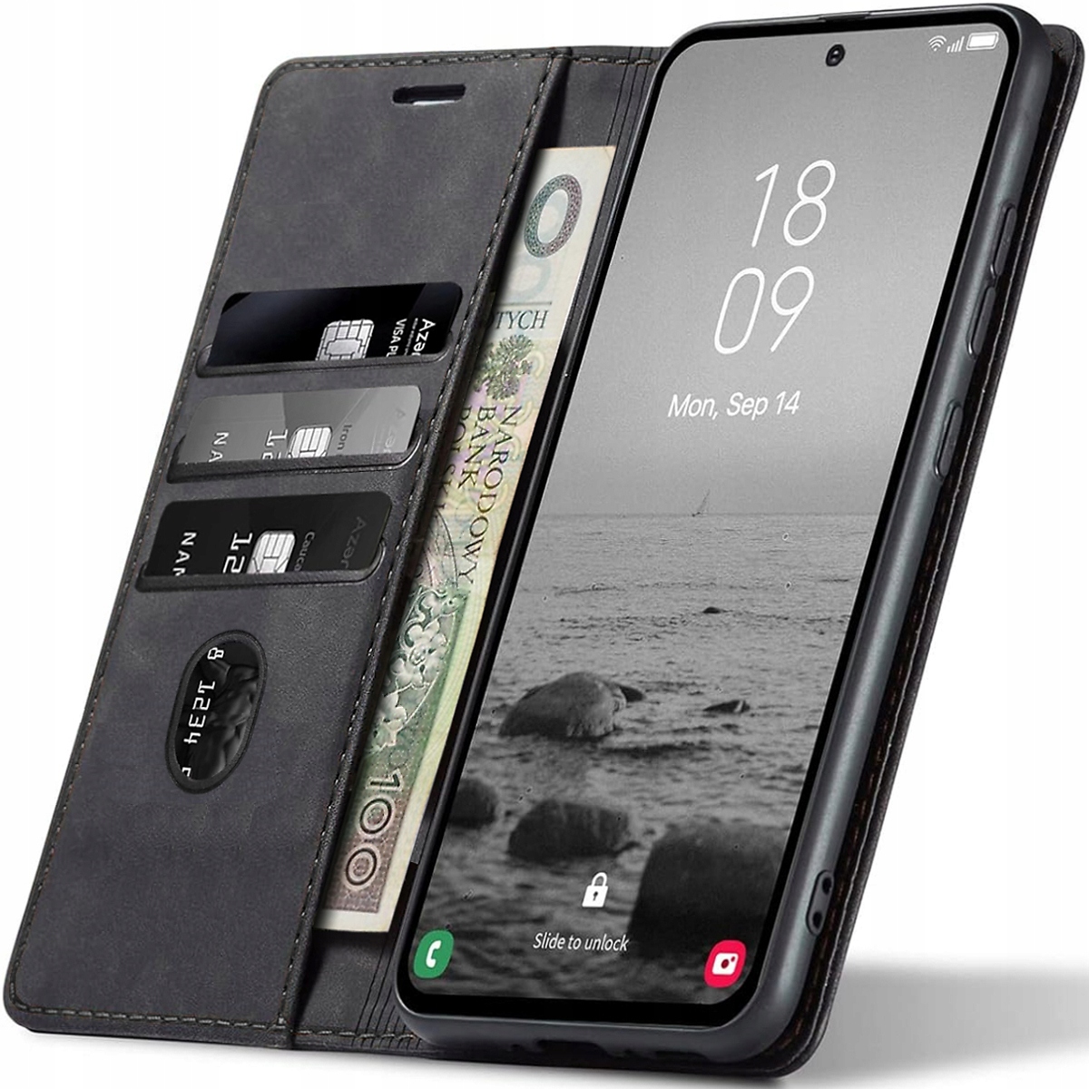 Xiaomi Redmi Note 12, 4G magnetické kožené pouzdro s klopkou SHEEP SKIN z měkké ovčí kůže