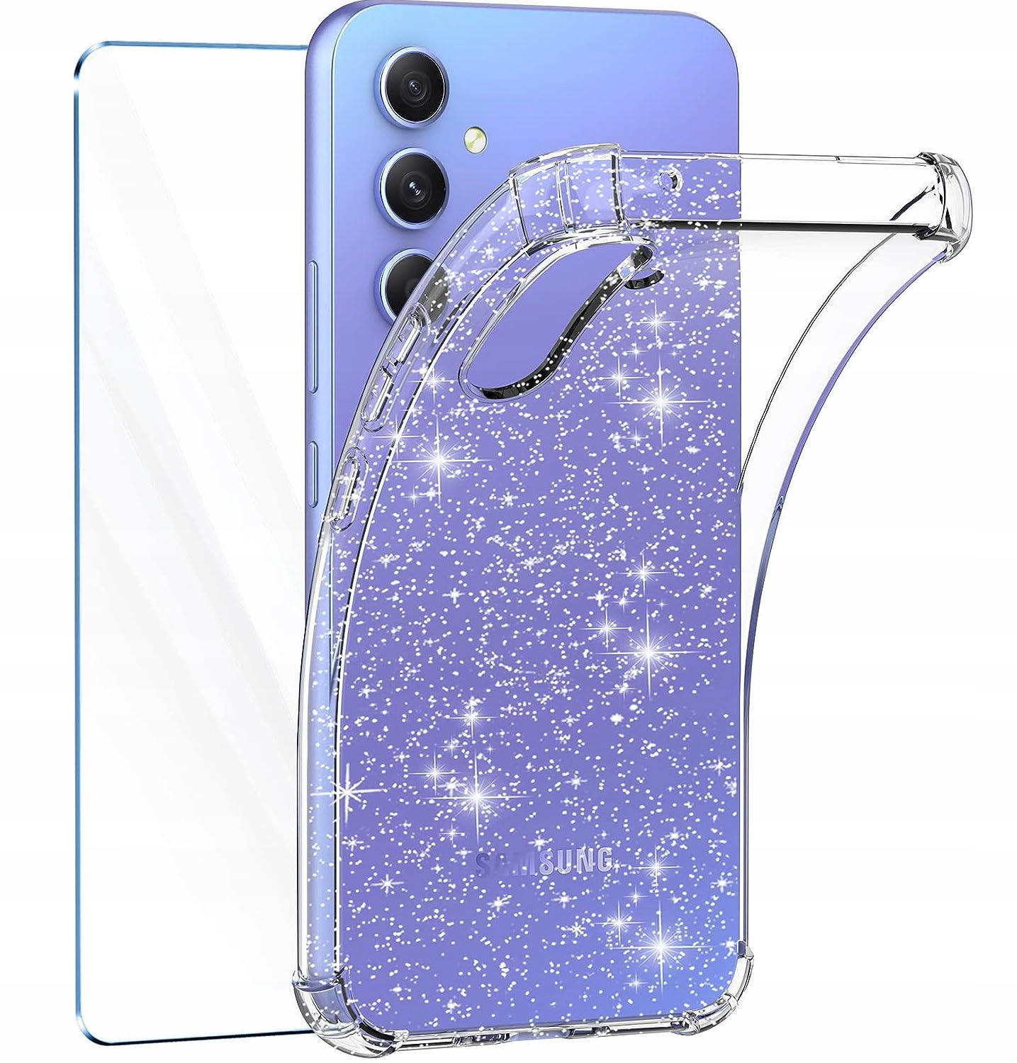 Samsung Galaxy S23 FE, kryt pouzdro brokátové obal Airbag - FLEXIBILNÍ