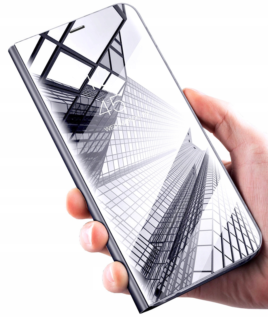 Huawei Y7 2019, puzdro kryt inteligentný Clear View Cover, chytrý obal